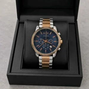 Armani Exchange Chronograph Watch Chain Strap For Men
