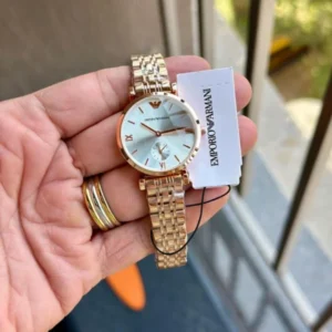 Armani Watch Rose White For Women