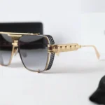 Balmain Sunglasses Gold Black For Men