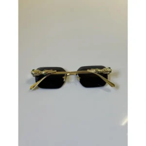 Bvlgari Sunglasses Gold Black For Men