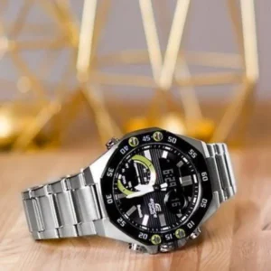 Casio Edifice ECB10D Watch Black Silver For Men