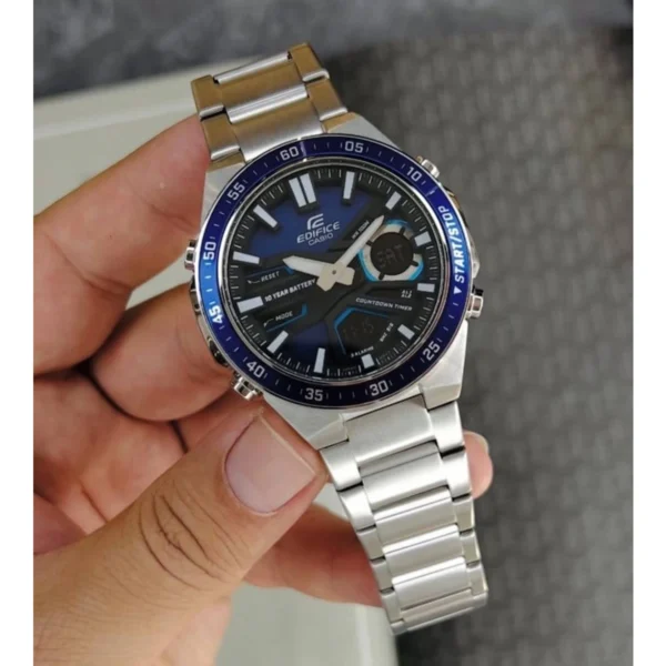 Casio Edifice Watch Silver For Men Casio Edifice Watch Silver For Men
