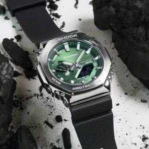 Casio G Shock Gm2100 Watch Green Dial For Men