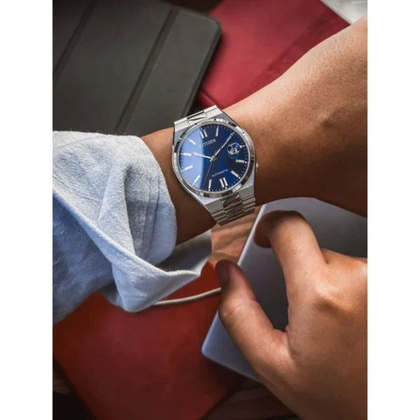 Citizen Tsuyosa Wanderer Watch Silver Blue For Men