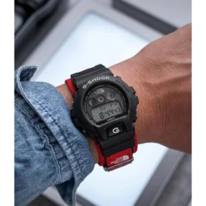 Elegant Casio G Shock Watch X Supreme X The North Face Black For Men (FGS120) - stayhit.in