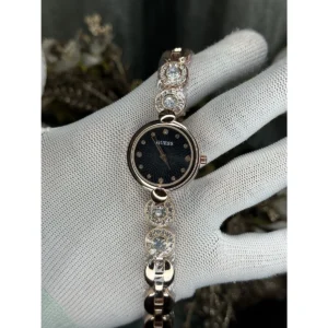 Elegant Guess Rosegold Watch Black For Women (JH706) - stayhit.in