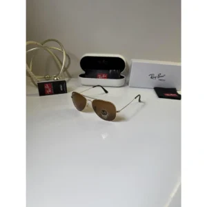 Elegant Rayban Sunglasses Gold Brown For Men (BOT3560) - stayhit.in