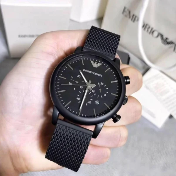 Emporio Armani Ar1968 Watch Black For Men
