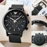 Emporio Armani Ar1968 Watch Black For Men