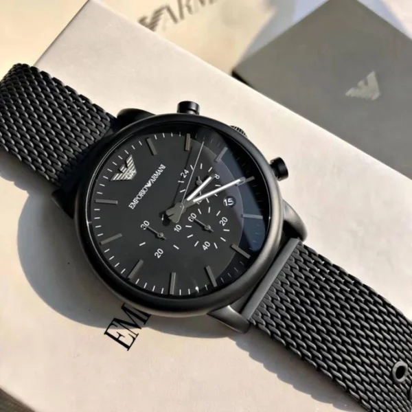 Emporio Armani Ar1968 Watch Black For Men