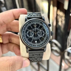 Emporio Armani Hampton Watch Black For Men