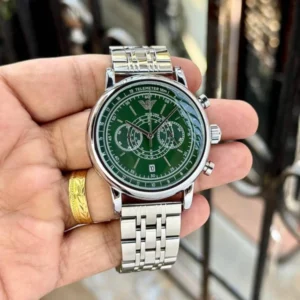 Emporio Armani Hampton Watch Green Dial For Men