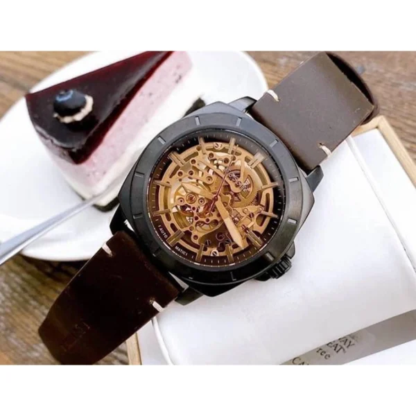 Fossil Everett Lite Hide Bq2429 Watch Automatic For Men Fossil Everett Lite Hide Bq2429 Watch Automatic For Men