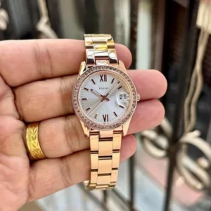 Fossil Scarlette Watch Copper White For Women