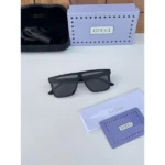 Gucci Sunglass Black White For Men