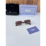 Gucci Sunglasses Gold Brown For Men