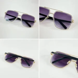 Gucci Sunglasses Gold Purple For Men