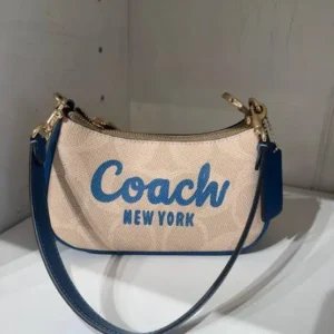 Luxurious Coach Teri Canvas Shoulder Bag With Box For Women (SUP8231) - stayhit.in