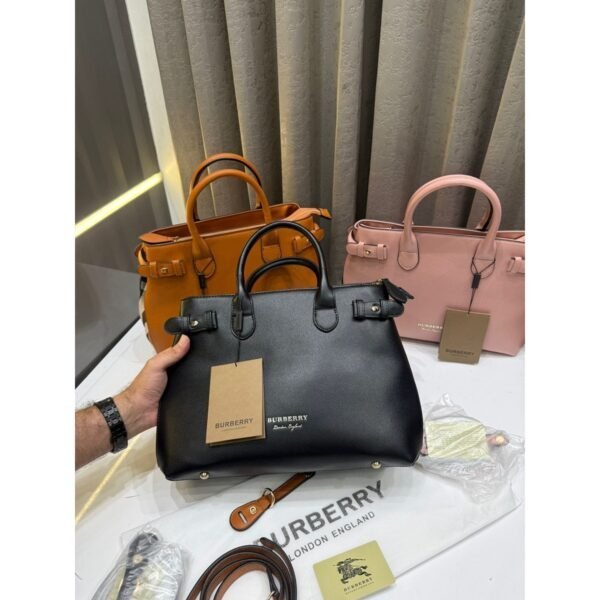 Luxury Burberry Medium Banner Handbag With Dust Bag For Women (LAB963) - stayhit.in Luxury Burberry Medium Banner Handbag With Dust Bag For Women (LAB963) - stayhit.in