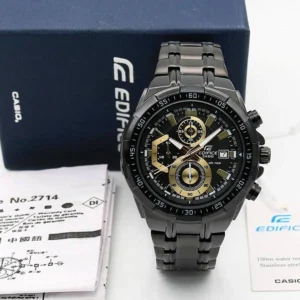 Luxury Casio Edifice Efr539 Watch Black For Men (FGS133) - stayhit.in