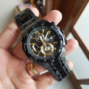Luxury Casio Edifice Efr539 Watch Black For Men (SOS607) - stayhit.in