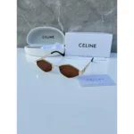 Luxury Celine Sunglasses Gold Brown For Men (BOT3237) - stayhit.in