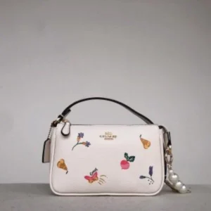 Luxury Coach Nolita Sling Bag Flower Patch For Women (BOT2788) - stayhit.in