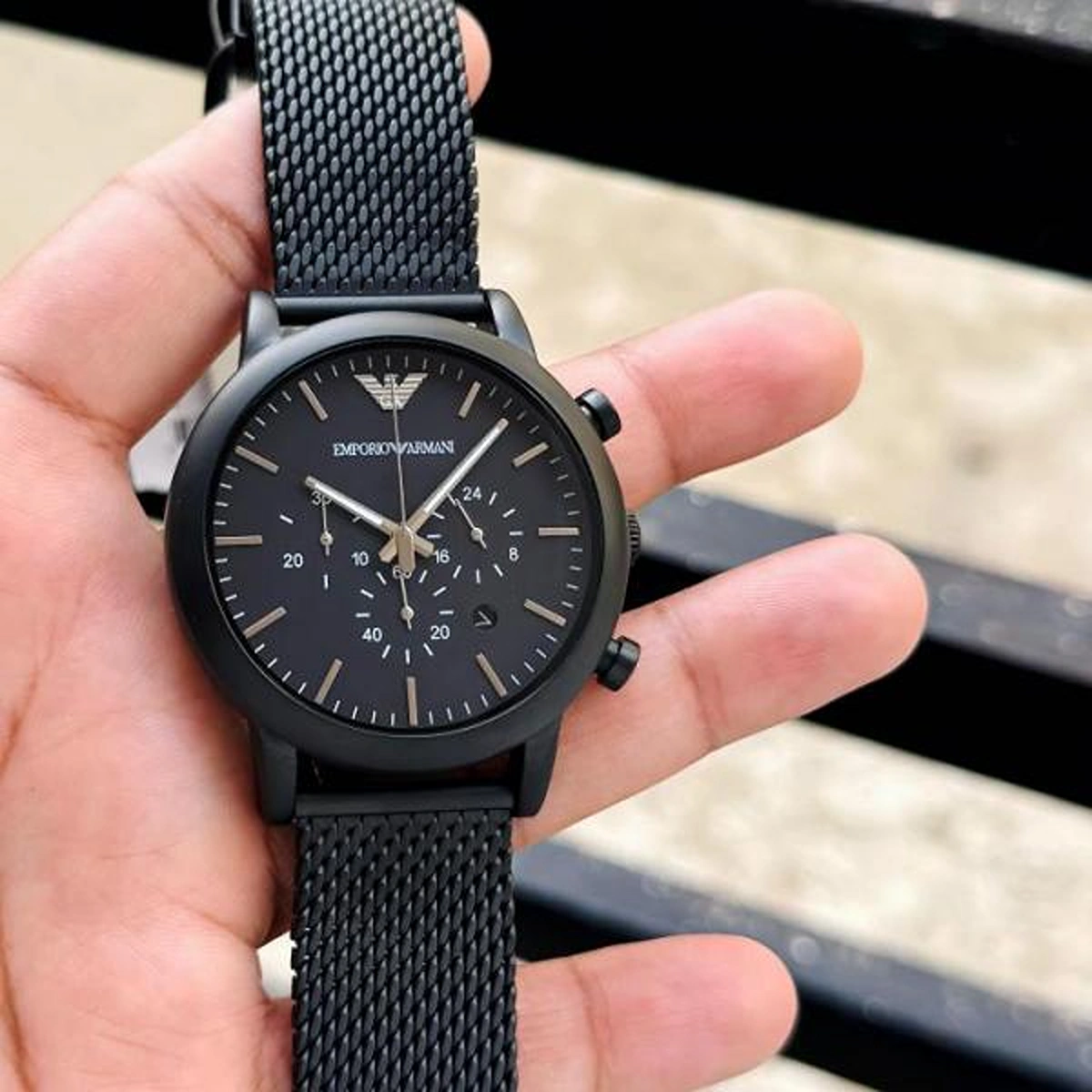 Luxury Emporio Armani Ar1968 Watch Black For Men (WS169) - stayhit.in