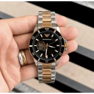 Luxury Emporio Armani Automatic Watch Open Heart For Men (BOT3054) - stayhit.in