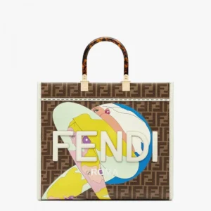 Luxury Fendi Roma Large Size Tote Bag Shopper With Dust Bag For Women (BOT2639) - stayhit.in