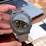 Luxury Fossil Watch Brown Strap For Men (SOS74) - stayhit.in