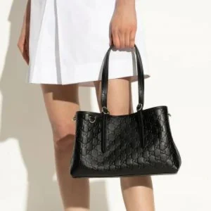 Luxury Gucci Gg Emblem Medium Tote Bag For Women (BOT2645) - stayhit.in