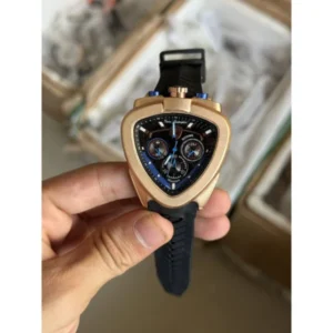 Luxury Lamborghini Chronograph Watch Black Strap For Men (SOS611) - stayhit.in