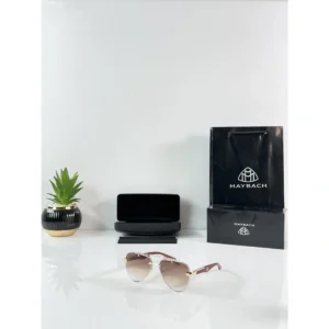 Luxury Maybach X Maybahe Sunglasses Gold Brown For Men (BOT3498) - stayhit.in