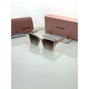 Luxury Miu Miu Sunglasses Peach Brown For Men (BOT3241) - stayhit.in