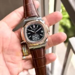Luxury Patek Chrono Watch Rose TT Black For Men (JH507) - stayhit.in