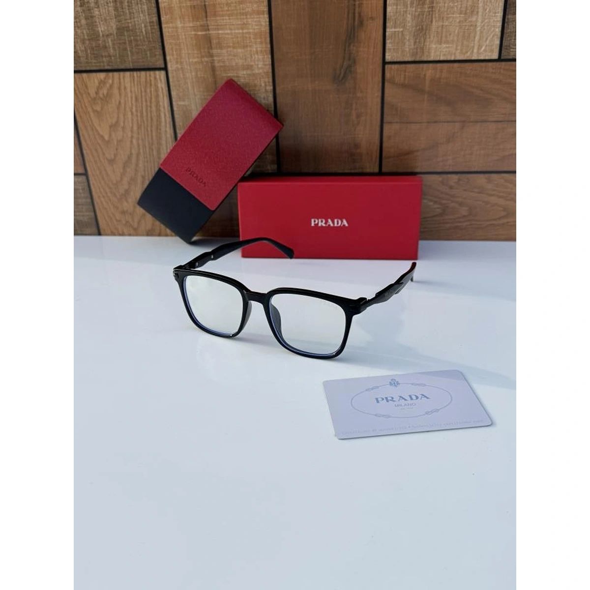Luxury Prada Sunglasses Black Plano For Men (BOT3233) - stayhit.in Luxury Prada Sunglasses Black Plano For Men (BOT3233) - stayhit.in