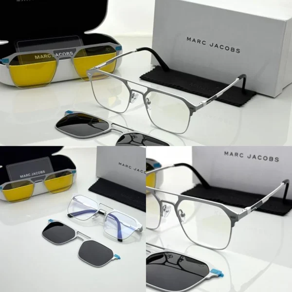 Marc Jacobs Sunglasses Silver For Men Marc Jacobs Sunglasses Silver For Men
