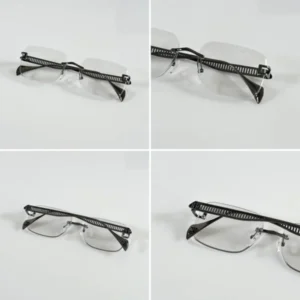 Maybach Gun Frame Sunglass Black Changing Glass For Men