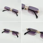 Maybach Sunglasses Gold Pink For Men