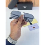 Maybach Sunglasses Silver Black For Men