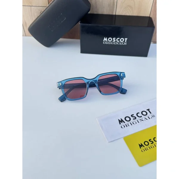 Moscot Sunglasses Blue Red For Men