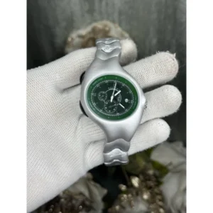 Nike Watch Silver Green For Men