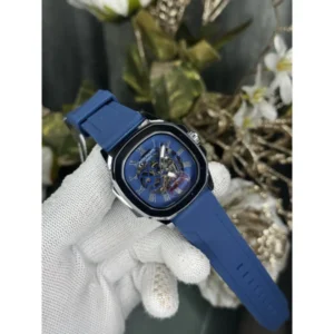 Patek Philippe Watch Silver Blue For Men