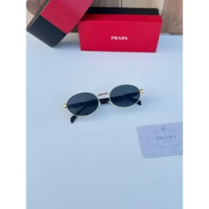 Prada Sunglass Gold Black For Men