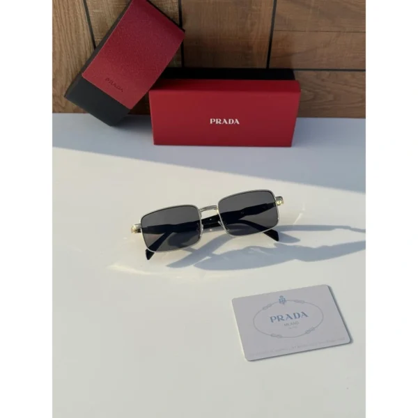 Prada Sunglasses Gold Black For Men Prada Sunglasses Gold Black For Men