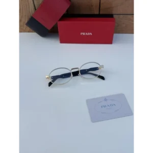 Prada Sunglasses Gold Plano For Men