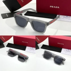 Prada Sunglasses Grey Black For Men