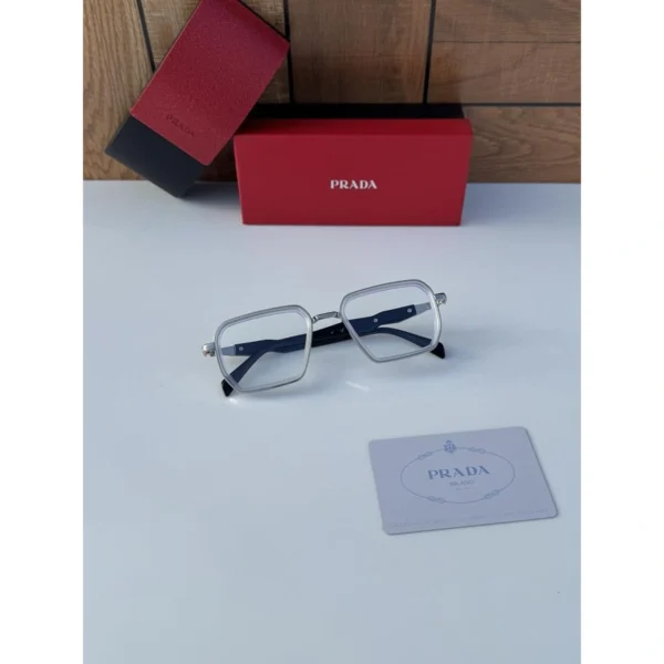 Prada Sunglasses Silver White For Men Prada Sunglasses Silver White For Men
