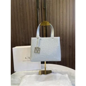 Premium Armani Exchange Embossed Bag With Og Box For Women (SOS438) - stayhit.in